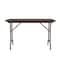 Correll CF TFL Folding Tables 24x48 Walnut CF2448TF-01 - alternate 10